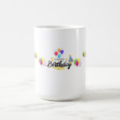 Mug Conception d'article pour joyeux anniversaire-02 (Centre)