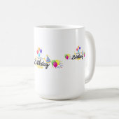 Mug Conception d'article pour joyeux anniversaire-02 (Devant droit)