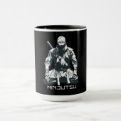 Mug Conception d'Assassin Ninja Japonais Ninjutsu (Centre)