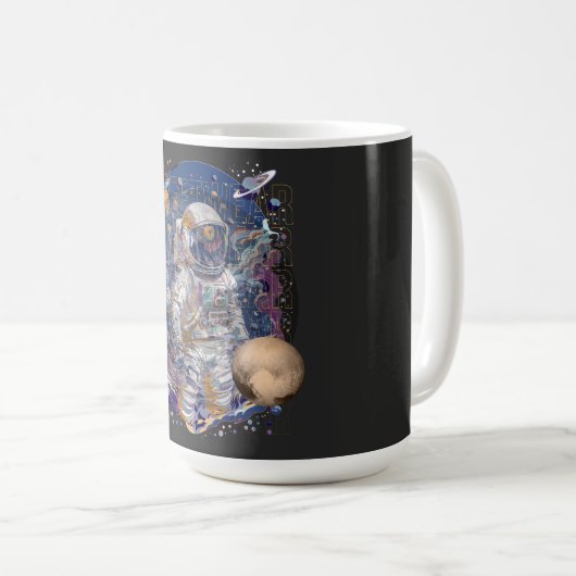 Mug Conception d'astronaute (Devant droit)