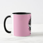 Mug Conception d'astronaute mignon revenant aux étoile (Gauche)