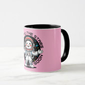 Mug Conception d'astronaute mignon revenant aux étoile (Devant droit)