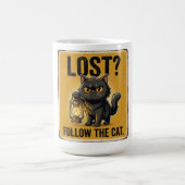 Mug Conception d'Aventure de Lanterne de Chat Perdu (Centre)