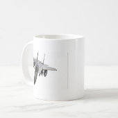 Mug Conception d'avion de chasse (Devant gauche)