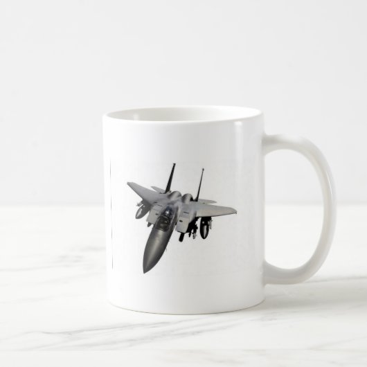 Mug Conception d'avion de chasse (Droite)