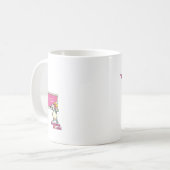 Mug Conception de "3ème roche de niveleuses" de tortue (Devant gauche)