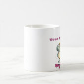 Mug Conception de "3ème roche de niveleuses" de tortue (Centre)