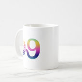 Mug conception de 9 poissons (Devant gauche)