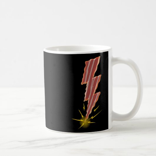 Mug Conception de bacon cool pour hommes femmes enfant (Droite)