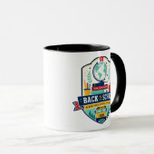 Mug Conception de badge Retour à l'école (Devant droit)