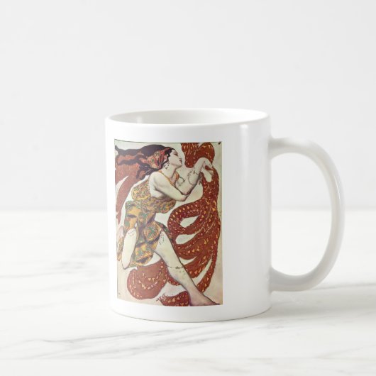Mug Conception de Bakst-Costume de Léon pour une (Droite)