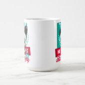 Mug Conception de Batterie Sociale de Panda en Épuisem (Centre)