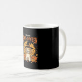 Mug Conception de Beagle Halloween Howl-O-Ween Chien C (Devant droit)