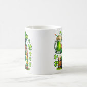Mug Conception de bière de lutin de la Saint-Patrick-6 (Centre)