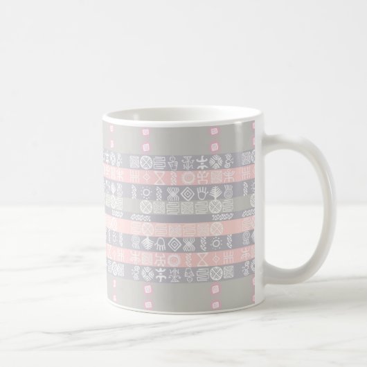 Mug Conception de Boho Africain Ethnique (Droite)