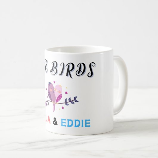 Mug Conception de boue Inséparables (Devant droit)