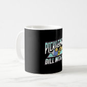 Mug Conception de boule de chicket pour un joueur de b (Devant gauche)