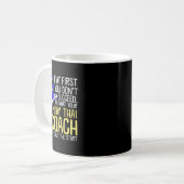 Mug Conception de boxe d'entraîneur de Muay Thai drôle (Devant gauche)