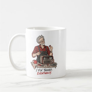 Mug Conception de bricoleur habile Je Répare les Chose