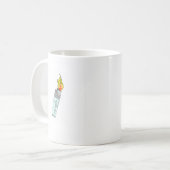 Mug Conception de briquet et de flamme (Devant gauche)