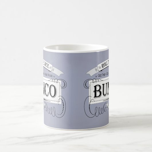 Mug Conception de Bunco Vintage Purple (Centre)