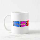 Mug Conception de butoir de TRI de triathlon de bain (Gauche)
