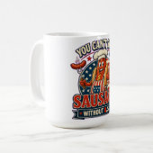 Mug Conception de cadeau drôle de cuisinier hot-dog US (Devant gauche)