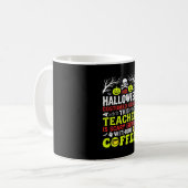 Mug Conception de café assez effrayante pour Halloween (Devant gauche)