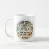 Mug Conception de café Pattes de guérison pour technic (Gauche)