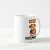 Mug Conception de café pour chiens – Tout ce dont j'ai (Devant droit)