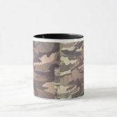 Mug Conception de camo rétro, design encore populaire, (Centre)