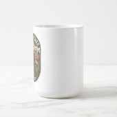 Mug Conception de camping rétro Randonnée Extérieur Am (Centre)