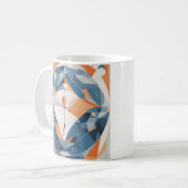 Mug Conception de canne à pêche pour poissons géométri (Devant gauche)