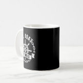 Mug Conception de capitaine de bateau cool pour hommes (Devant gauche)