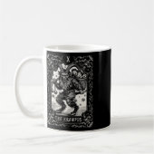 Mug Conception de carte de tarot Krampus saison de Noë (Gauche)