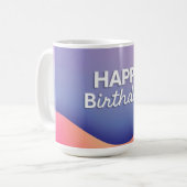 Mug Conception de célébration d'anniversaire (Devant gauche)