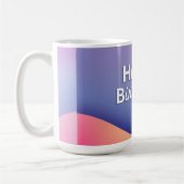 Mug Conception de célébration d'anniversaire (Gauche)