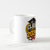Mug Conception de célébration de remise des diplômes d (Devant gauche)