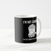 Mug Conception de Cellolokit drôle "Je ne suis pas add (Devant droit)
