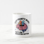 Mug Conception de cerveau d'innovation en intelligence (Centre)