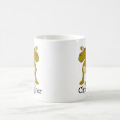 Mug Conception de chameau dromadaire personnalisée (Centre)