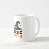 Mug Conception de chapeau de sorcière basique pour Hal (Devant droit)