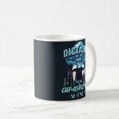 Mug Conception de chat drôle catastrophique (Devant droit)