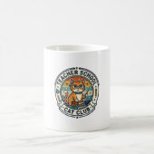 Mug Conception de chat mignon de professeur d'école - (Centre)