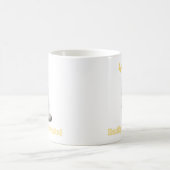 Mug Conception de chat mignon et papillon facilement d (Centre)