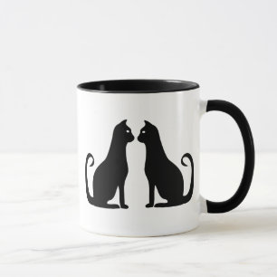 Mug Conception de chat noir