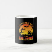 Mug Conception de château hanté pour Halloween, les ch (Centre)