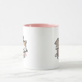 Mug Conception de chats mignons et joueurs – Art de pa (Centre)
