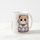 Mug Conception de chats Mug/Mug/ Proprement Équilibré (Devant droit)