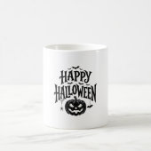 Mug Conception de chemise Chauve-souris Citrouille Joy (Centre)